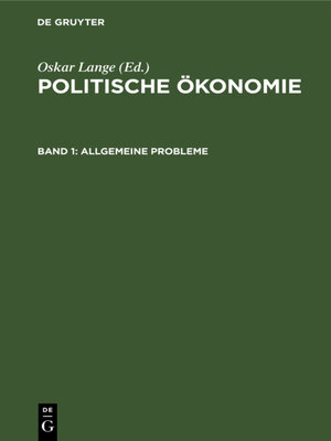 cover image of Allgemeine Probleme